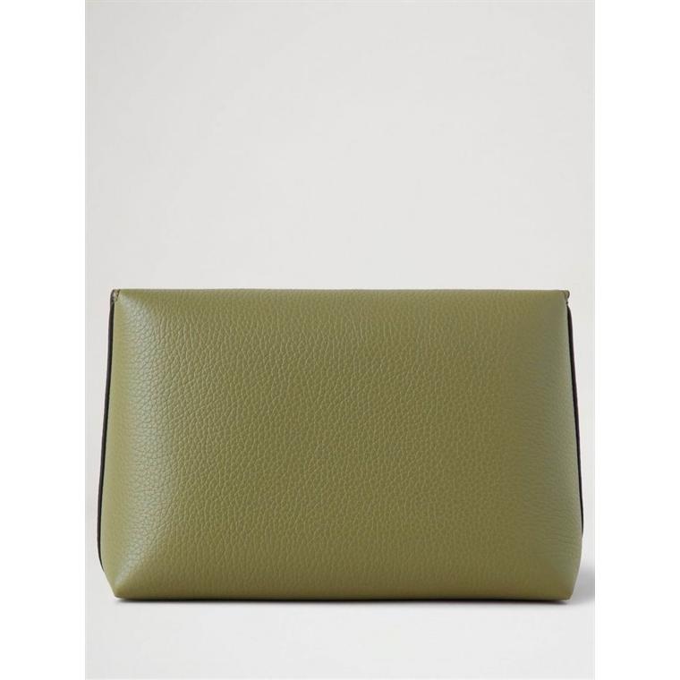 Mulberry Darley Cosmetic Pouch Summer Khaki